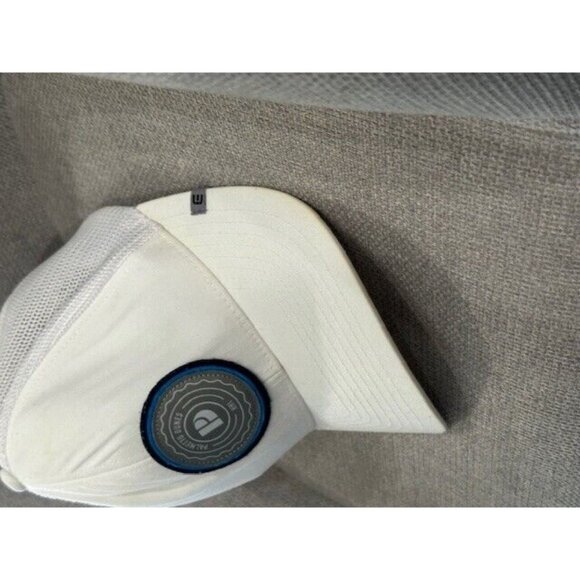Travis Matthew Flexfit 110 Mesh Snapback Palmetto Dunes Course White Hat Golf - Picture 3 of 8